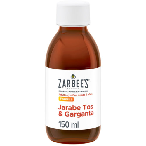 Zarbees jarabe familia tos y garganta 150 ml