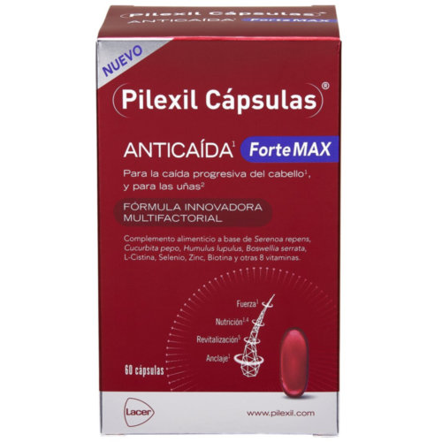 Pilexil Cápsulas Anticaída ForteMAX (60 cápsulas)