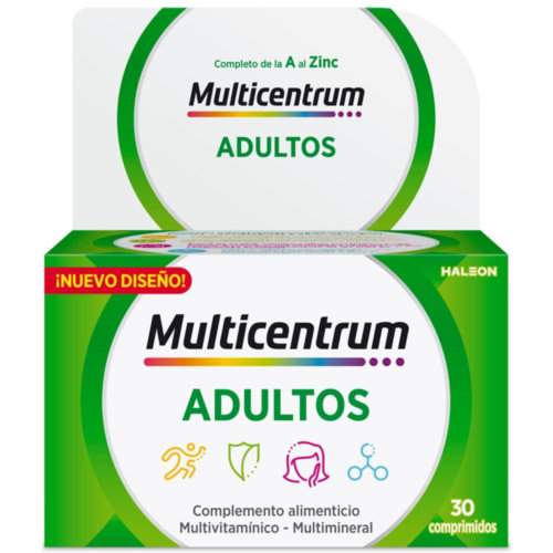 Multicentrum Adutos y adolescentes (30 comprimidos)