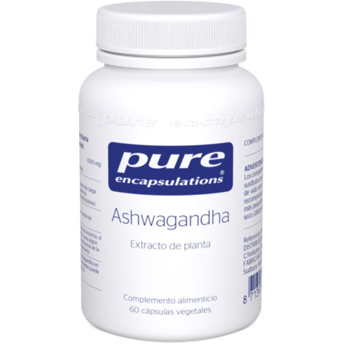Pure encapsulations ashwagandha  60 capsulas