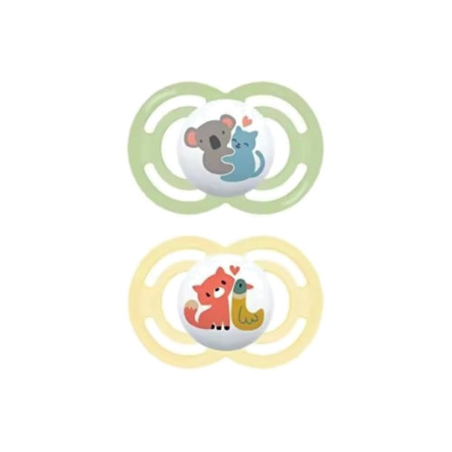 Chupete silicona fisiologico mam perfect + 6 meses matt n pack doble - mam perfect