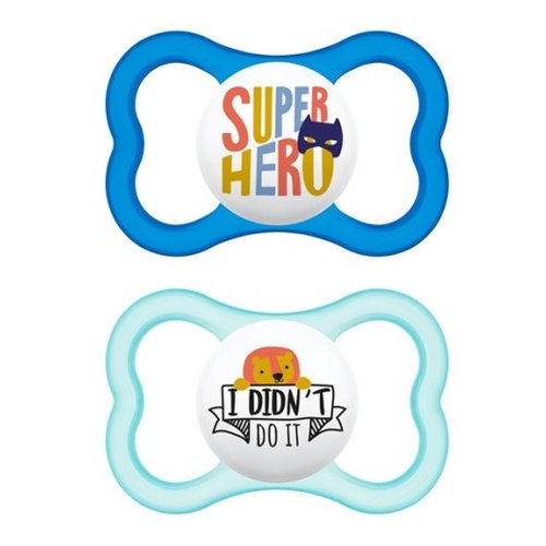 Chupete silicona simetrica - mam air (16+ a pack doble)