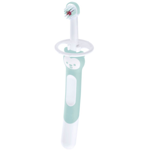 Cepillo dental infantil aprendizaje training brush 5+m 1 unidad color azul - training brush