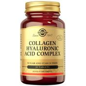 Solgar acido hialuronico complex con colageno 120 mg 30 comprimidos