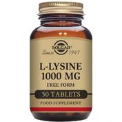 Solgar L-Lisina 1000 mg 50 Comprimidos