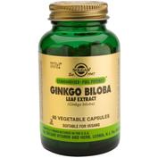 Solgar ginkgo biloba extracto de hoja  60 capsulas vegetales