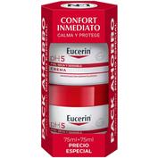 Eucerin Pack Crema pH5 para cara y cuerpo 2 ud x 75 ml