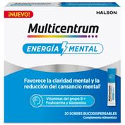 Multicentrum energía mental 20 sobres bucodispersables