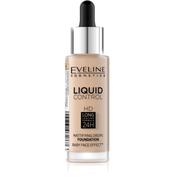 Eveline Maquillaje Matificante Liquid Control HD Mat 005 Ivory 32ml