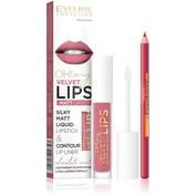 Eveline! Oh My Lips Pintalabios Líquido n13 Brownie Biscotti + Perfilador