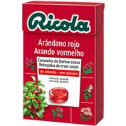 Ricola Caramelos Arándano Rojo sin azúcar (65 g)