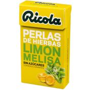 Ricola perlas sin azucar (1 envase 25 g sabor limon)