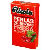 Ricola Perlas Fresa Sin Azúcar (25 g)