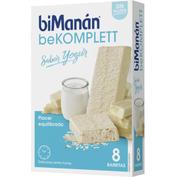 BiManán BeKomplett Barritas Sabor Yogur (8 ud)