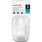 Suavinex Tetina Silicona fisiológica SX Pro Flujo L 2 unidades