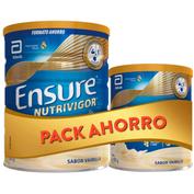 Pack Ahorro Ensure Nutrivigor Vainilla 850g + 400g GRATIS