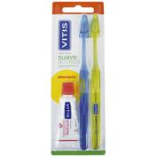 Cepillo dental adulto - vitis access (suave blister 2 u)