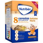 Nutribén® 8 Cereales con un toque de miel Galletas María