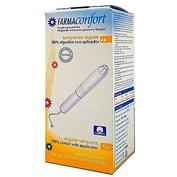Farmaconfort Tampones de Algodón con aplicador biodegradable Regular (16 ud)
