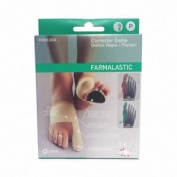 Corrector doble juanetes y plantar - farmalastic gel de silicona (pie izdo t- gde)