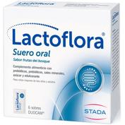 Lactoflora Suero oral Sabor frutas del bosque (6 sobres)