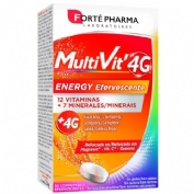 Multivit 4g energy efervescente (2 tubos 15 comprimidos efervescentes)