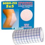 Esparadrapo hipoalergico - boro-fix (1 unidad 5 m x 5 cm)