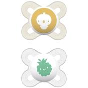 Chupete silicona fisiologico - mam start (0 -2 meses 1 unidad color verde)