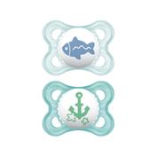 Chupete silicona fisiologico mam original 2 - 6 meses a pack doble - mam original