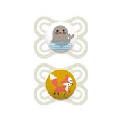 Chupete silicona mam perfect 2 - 6 meses matt n pack doble - mam perfect