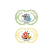 Chupete silicona fisiologico mam perfect + 6 meses matt n pack doble - mam perfect