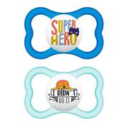 Chupete silicona simetrica - mam air (16+ a pack doble)