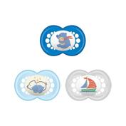 Chupete silicona - mam original day & night (n 6+ meses pack triple)
