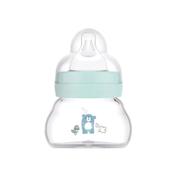 MAM Feel Good Biberón cristal azul (+0 meses 1 ud 90 ml)