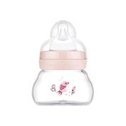 MAM Feel Good Biberón cristal rosa (+0 meses 1 ud 90 ml)