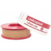 Esparadrapo - leukoplast (1 unidad 5 m x 1,5 cm color carne)