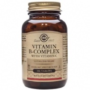 Solgar vitamina b complex con vit c 100 comprimidos