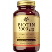 Solgar Biotina 5000 µg 100 cápsulas vegetales