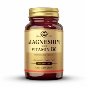 Solgar magnesio con vitamina b6  100 comprimidos