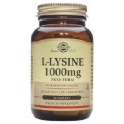 Solgar l-lisina 1000 mg forma libre 50 comprimidos