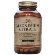 Solgar citrato de magnesio 120 comprimidos