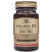 Solgar vitamina b2  100 mg 100 capsulas vegetales