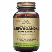Solgar extracto de raiz de ashwagandha  60 capsulas vegetales