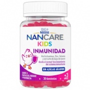 Nancare kids inmunidad  30 gominolas sabor a frutas del bosque y frambuesa