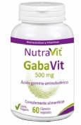 NutraVit GabaVit 500 mg 60 cápsulas