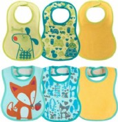 Chicco baberos Easy Meal 6m+ (3 ud - colores surtidos)