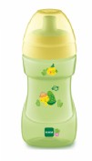 MAM Vaso de aprendizaje Sports Cup Verde / Amarillo (+12 m)