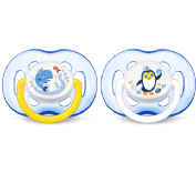 Avent 2 chupetes ventilados animales +18 meses niño SCF186/24