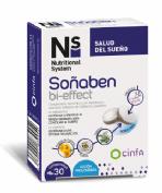 Ns Soñaben bi-effect 1,85 mg Melatonina (30 comprimidos)