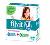 Filvit Kit Antipiojos: Loción + Champú (100 ml + 100 ml)